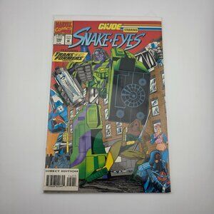 1993 Marvel‎ Comics G.I. Joe Snake Eyes & Transformers Generation 2 Comic Book